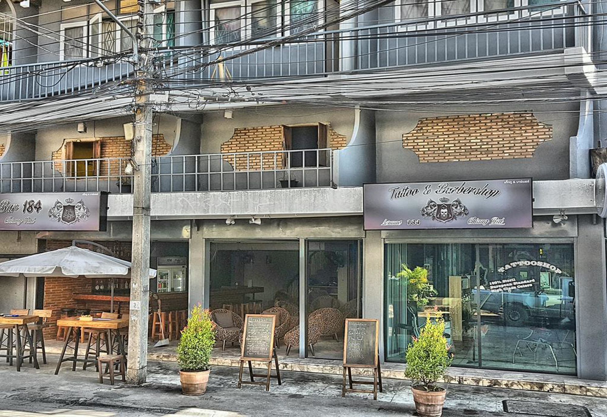 Bar 184 Party Hostel (Adults Only) Chiang Rai Luaran gambar